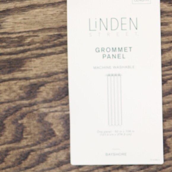 NEW Linden Street Blackout Single Curtain Panel Multi Floral Green Blue 50x108 - Picture 9 of 10